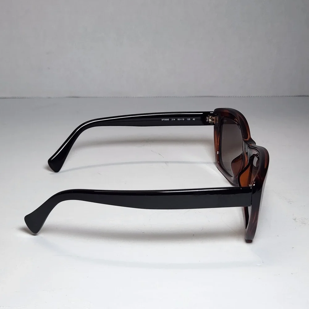 Salvatore Ferragamo SF958S 214 Women's Sunglasses Tortoise Brown 55-19-135 Italy